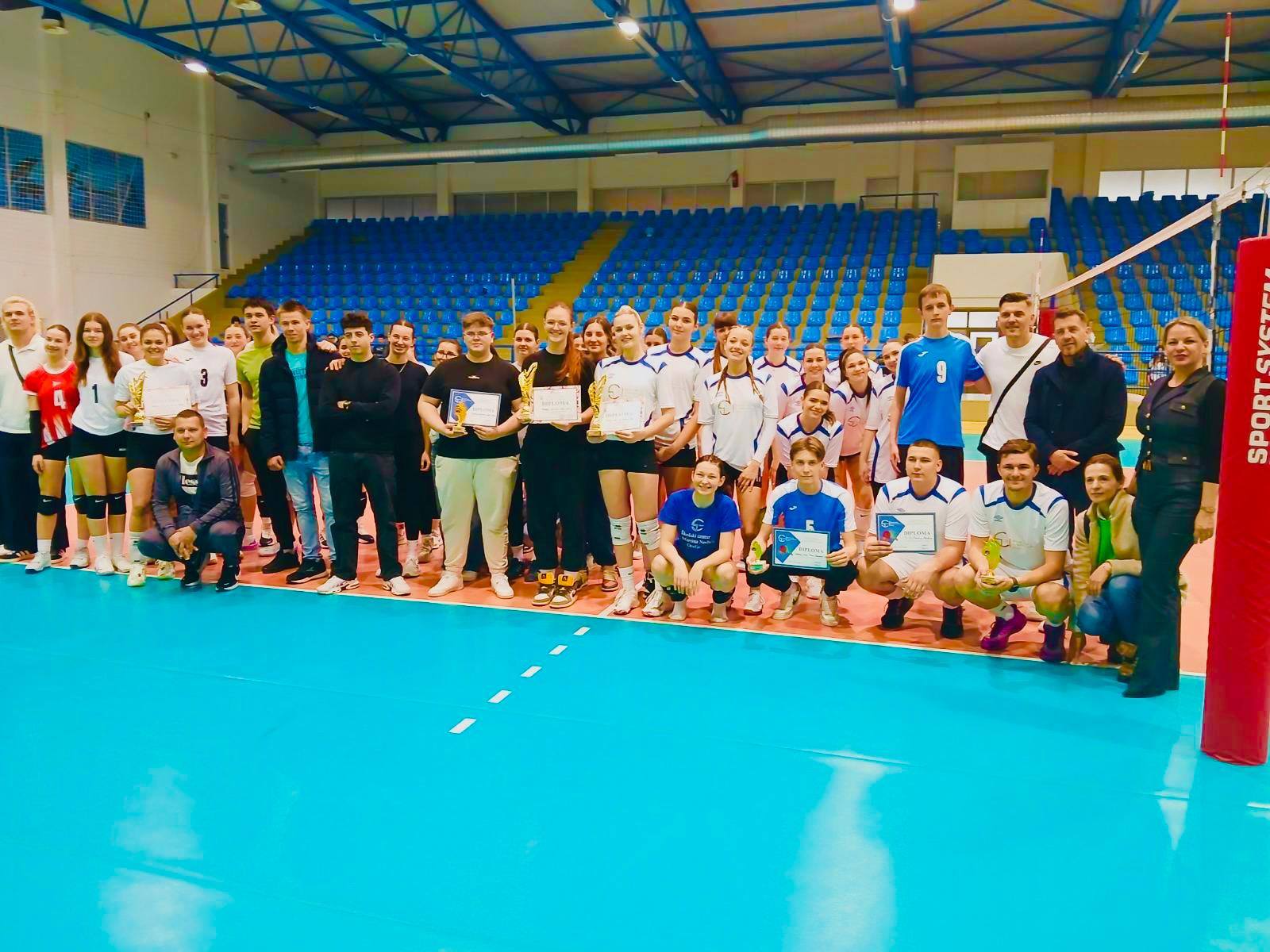 Županijsko natjecanje u odbojci za učenice i Županijsko natjecanje u stolnom tenisu